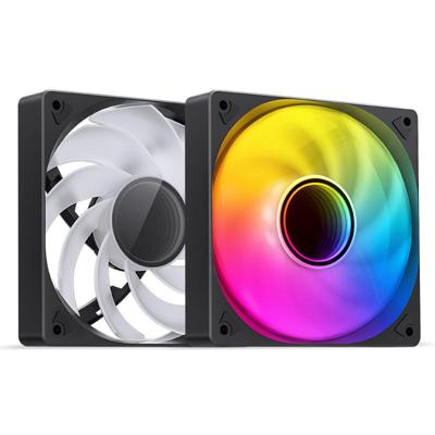 Jonsbo SL-120BR koelsysteem voor computers Computer behuizing Ventilator 12 cm Zwart, Wit 1 stuk(s)