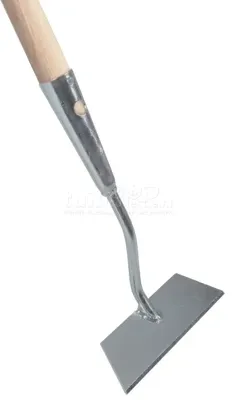 Rechte schoffel 14 cm verzinkt met steel 160 cm