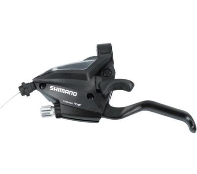 SHIMANO versteller (links) met remhendel 3 speed st-ef500 2 vingers zwart