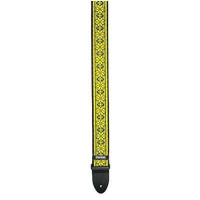 Dunlop D6702YE Jacquard Fillmore Yellow Strap gitaarband