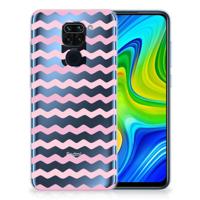 Xiaomi Redmi Note9 | TPU bumper | Waves Roze - thumbnail