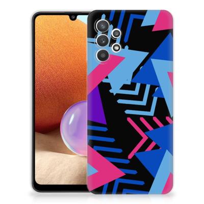 Samsung Galaxy A32 4G | A32 5G Enterprise Editie | TPU Hoesje | Funky Triangle