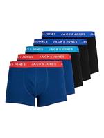 Jack and Jones 5-Pack heren boxershorts - Surf the web - Multipack katoenen blauwe heren boxershorts - thumbnail
