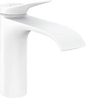 Wastafelmengkraan HansGrohe Vivenis Eengreeps 110 Zonder Afvoer Mat Wit - thumbnail