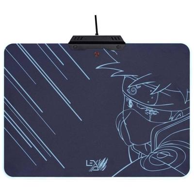 Lexip Naruto Shippuden Kakashi Kamui Gaming muismat Verlicht Zwart, Turquoise Lexip Naruto Shippuden Kakashi Kamui Gaming muismat Verlicht Zwart, Turquoise