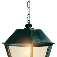 KS Verlichting Nostalgische hanglamp met kettingBergeijk Chain K6 zwart - 1483 - thumbnail
