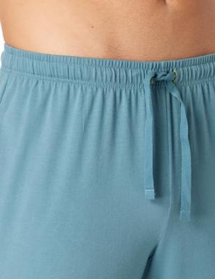 Schiesser Schiesser Pyjama Long bluegrey 181170 56/XXL