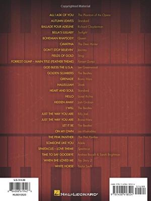 Hal Leonard Favorite Pop Piano Solos songboek Hal Leonard Favorite Pop Piano Solos songboek
