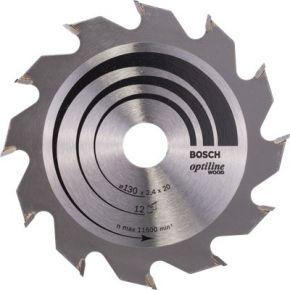 Bosch Accessories Optiline 2608640617 Hardmetaal-cirkelzaagblad 190 x 30 x 2.6 mm Aantal tanden: 48 1 stuk(s)