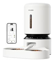 Petlibro Granary WIFI Dubbele Automatische Voerbak 5L wit - thumbnail