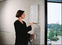 Infobord legamaster aan/afwezig 54 x 28 cm 20 posities - thumbnail