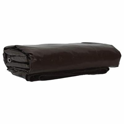 Zeil 650g / m Bruin 1,5 x 2 m Canvas met PVC-coating