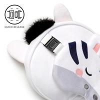 Relaxeazzz Adoramals Bali de Zebra Rond Reiskussen & Slaapmasker - thumbnail