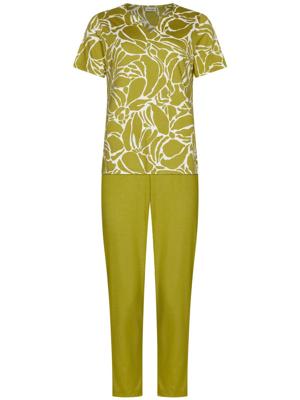 Duurzame pyjama groene flora Duurzame pyjama groene flora