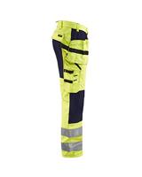 Blåkläder Werkbroek met stretch High-Vis 15521811 | High-Vis Geel/Marineblauw | Maat 44 - 7330509546093 - thumbnail