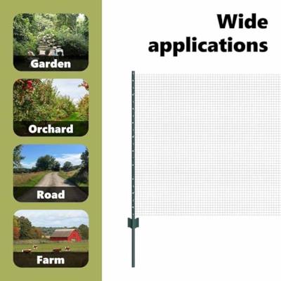 VidaXL Hek met paal groen 1 x 25 m staal