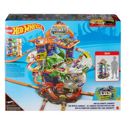 Hot Wheels City Ultieme Garage Robo T-Rex