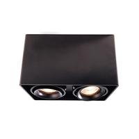 Deko Light 348005 Mona II, Schwarz Plafondlamp GU10 Zwart - thumbnail