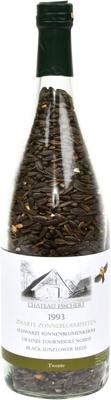 Esschert Design Wijnfles met zwarte zonnebloempitten Esschert Design Wijnfles met zwarte zonnebloempitten