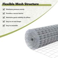 VidaXL Euro hek 0,4 x 10 m pvc-gecoat ijzer - thumbnail