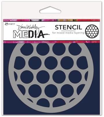 Ranger Ink Ranger • media coaster stencils big circle