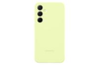 Samsung Silicone Case Backcover Samsung Galaxy A55 5G Limoengroen Stootbestendig - thumbnail
