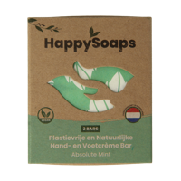 Happysoaps Hand & voetcreme bar absolute mint 40 Gram - thumbnail
