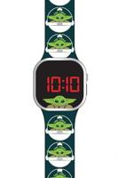 Accutime LED Horloge Star Wars Groen - thumbnail