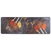 Keukenmat wasbaar anti-slip 60x180 cm meerkleurig - thumbnail