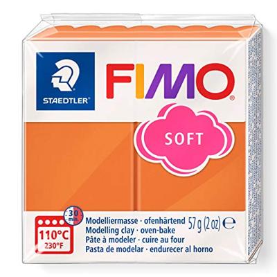 Boetseerklei fimo soft 57 g cognac Boetseerklei fimo soft 57 g cognac
