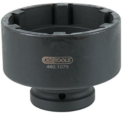 KS Tools 460.1075 1-sleufmoersleutel met 6 pennen voor Mercedes, 86 mm