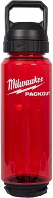 Milwaukee packout™ plastic fles met drinkdop | 1005 ml | rood - 4932498637