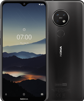 Nokia compatible 7.2 Android One 64GB Dual-SIM Charcoal Black - thumbnail