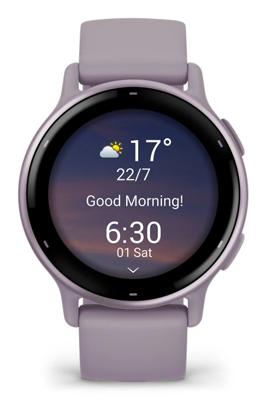 Garmin Vivoactive 5 3,05 cm (1.2") AMOLED Digitaal 390 x 390 Pixels Touchscreen Violet Wifi GPS