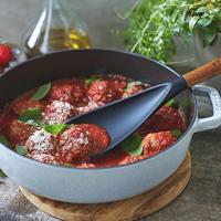 Keukenlepel 30cm zwart - thumbnail