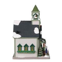 Balsam Glen Church battery operated Led Kerst LEMAX - Lemax - thumbnail