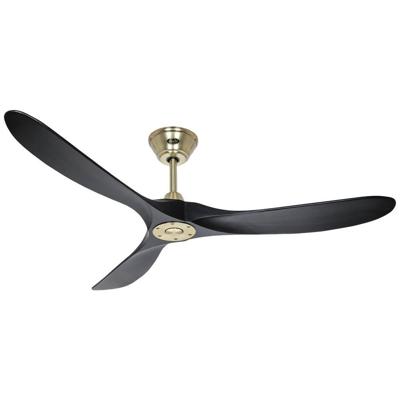 CasaFan ECO GENUINO 152 MG-MS Plafondventilator 16.6 W (Ø x h) 1520 mm x 285 mm Messing Met afstandsbediening, Met wintermodus