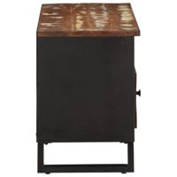Tv-meubel 100x33x46 cm massief hout gerecycled en bewerkt hout - thumbnail