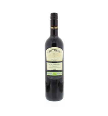 Mont Albano Nero d avola terre siciliane rood bio 750 Milliliter