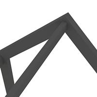 Kinderbedframe met lade grenenhout donkergrijs 70x140 cm - thumbnail