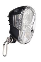 Axa Koplamp echo 15 switch aan/uit led dynamo zwart - thumbnail