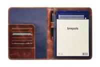 Schrijfmap Maverick The Original A5 inclusief schrijfblok leer bruin - thumbnail