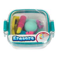 Toi-Toys Gummen mini set in glitterdoosje - make-up, 5dlg. - thumbnail