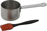 Barbecook Sauspan Uit RVS met Borstel - thumbnail