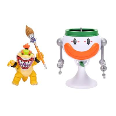 The Super Mario Galaxy Movie Action Figures - Bowser Jr. with Clown Car