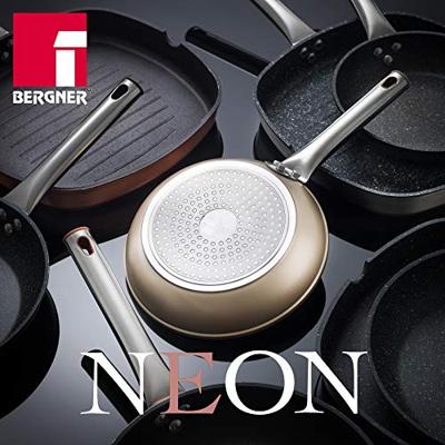 Bergner Neon Koekenpan - Ø20 cm - zilver