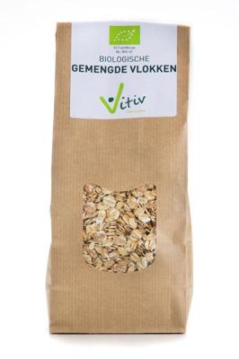 Vitiv Gemengde vlokken bio 500 Gram