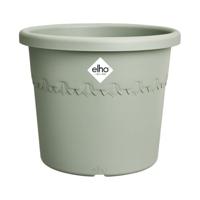 Elho bloempot Algarve Cilindro 35cm tijmgroen - thumbnail