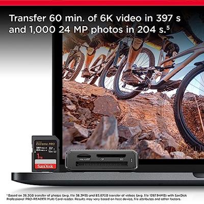 SanDisk 1 TB SDXC Extreme PRO 150MB/s V60 UHS-II Class10 R280-/W SanDisk 1 TB SDXC Extreme PRO 150MB/s V60 UHS-II Class10 R280-/W