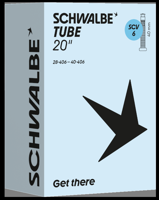 Schwalbe binnenband scv6 20" 28/40-406 40mm - thumbnail